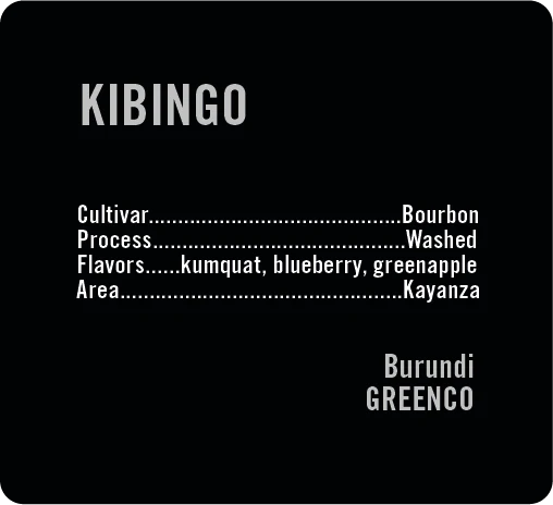 Apollon's Gold - Kibingo - Washed Bourbon | Burundi