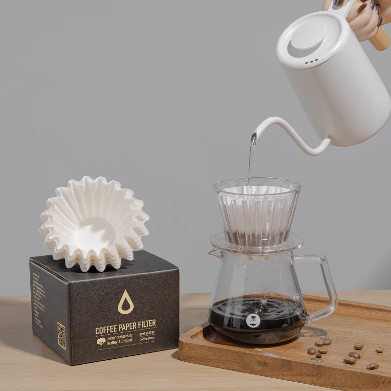 Basket Filter Paper 50 Pack - Timemore B75 Filters - Image 2