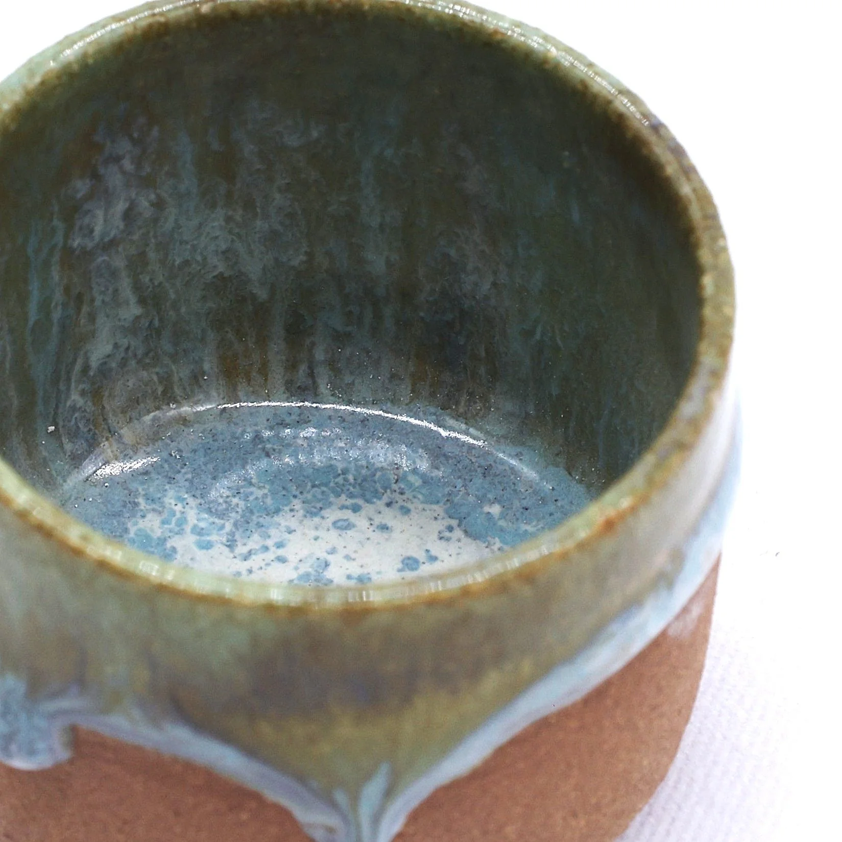 Beige Picollo Handmade Ceramic Terra Stoneware Espresso Mug - Image 2