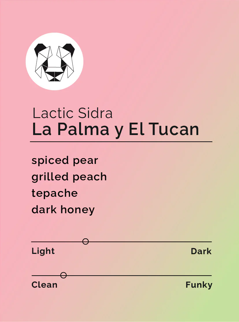 Black & White - La Palma y El Tucan - Lactic Sidra | Colombia