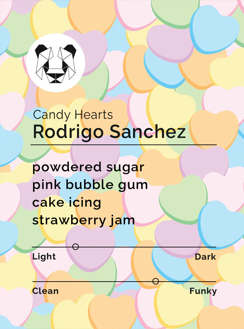 Black & White - Rodrigo Sanchez - Candy Hearts