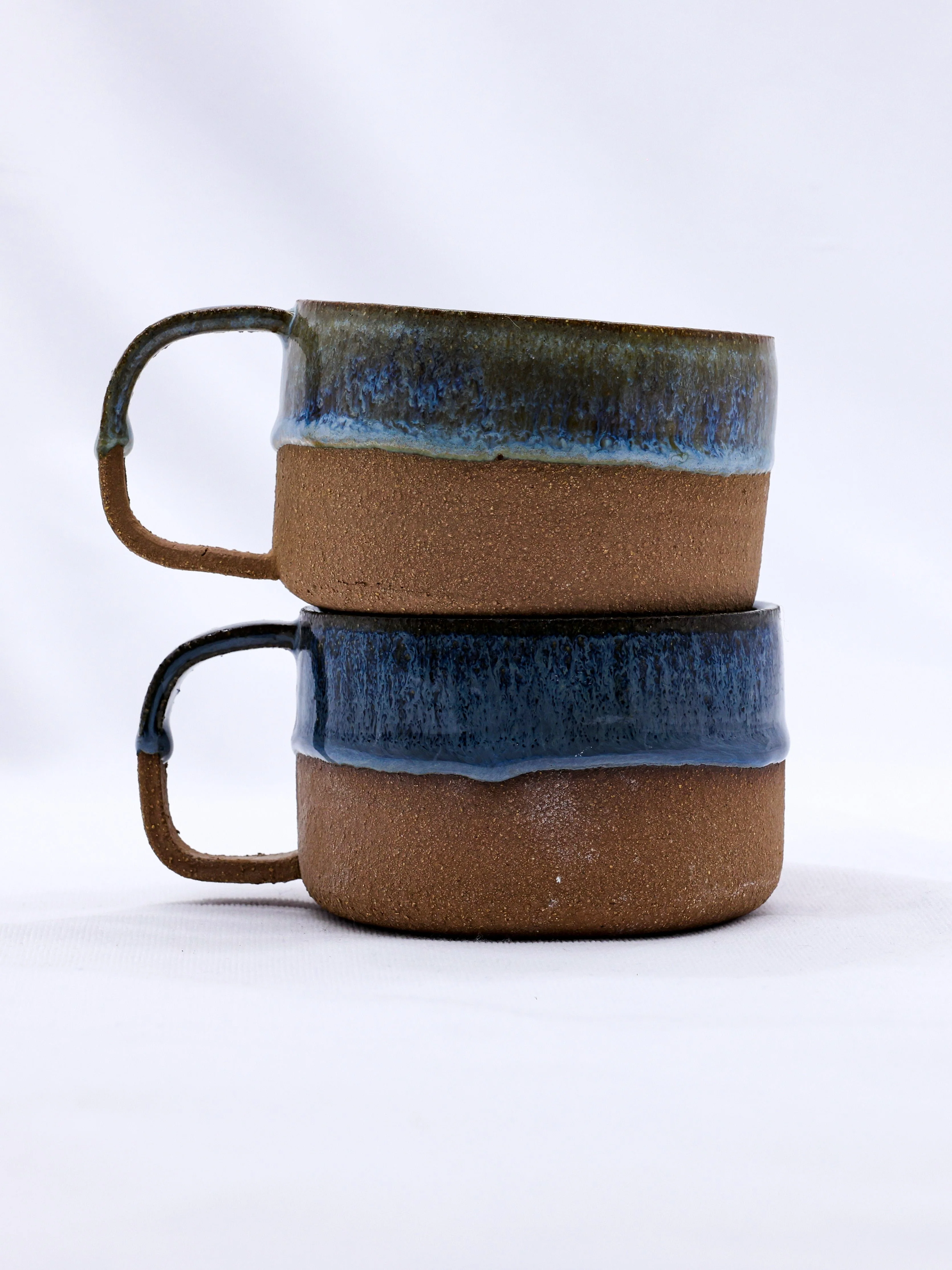 Blunero Grande Handmade Ceramic Terra Stoneware Mug - Image 4