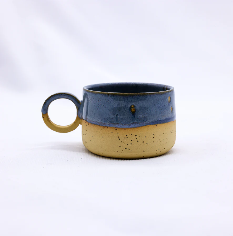 Blunero Perugia Handmade Stoneware Ceramic Mug