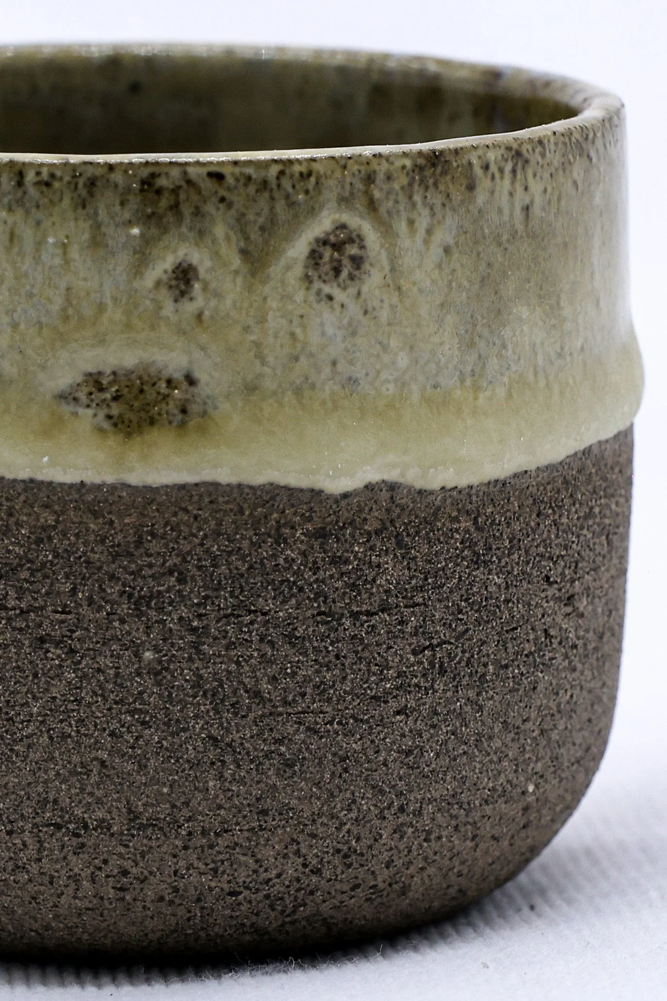 Bluverde Picollo Grey Handmade Ceramic Stoneware Espresso Mug - Image 2