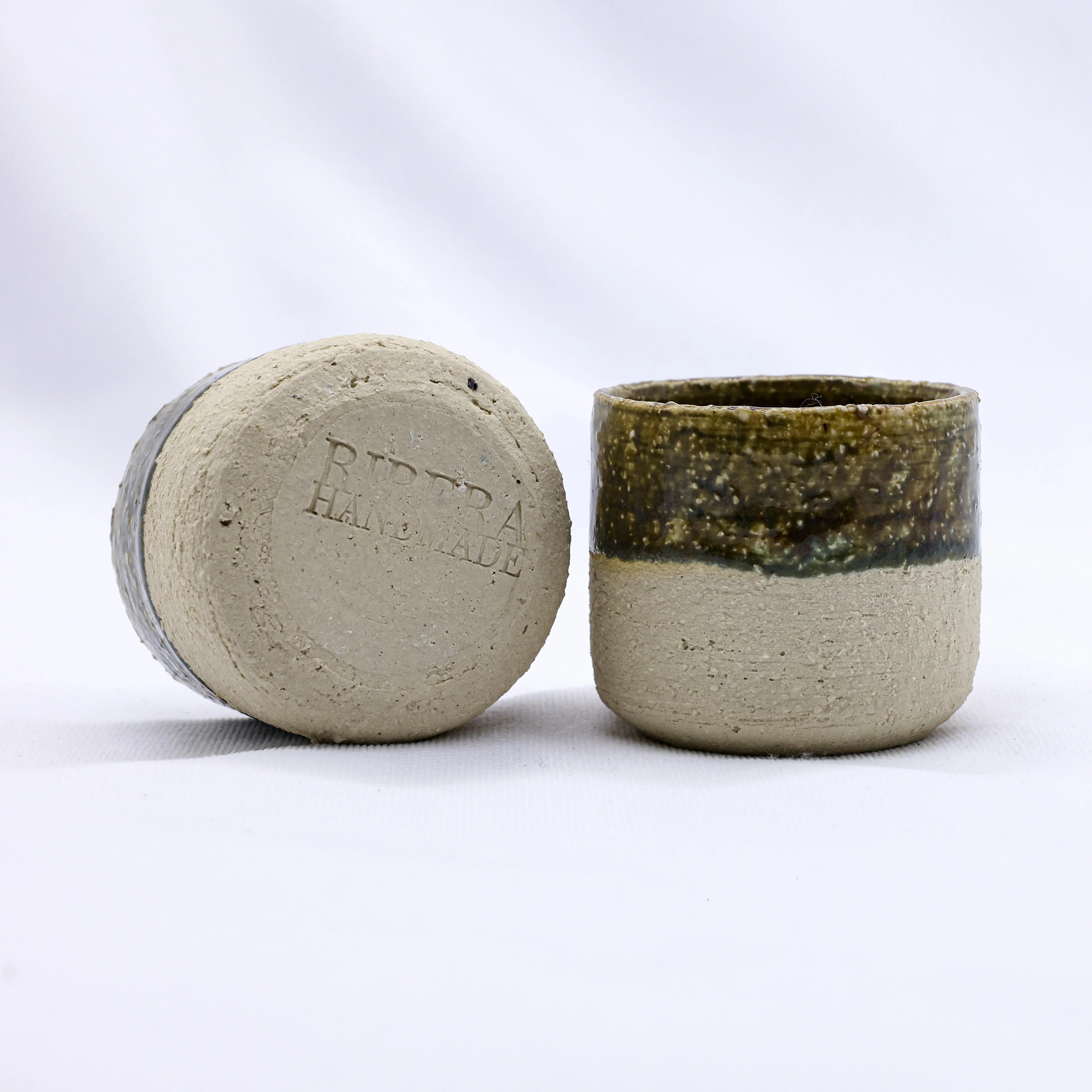 Bluverde Picollo Handmade Ceramic Milled Stoneware Espresso Mug - Image 4