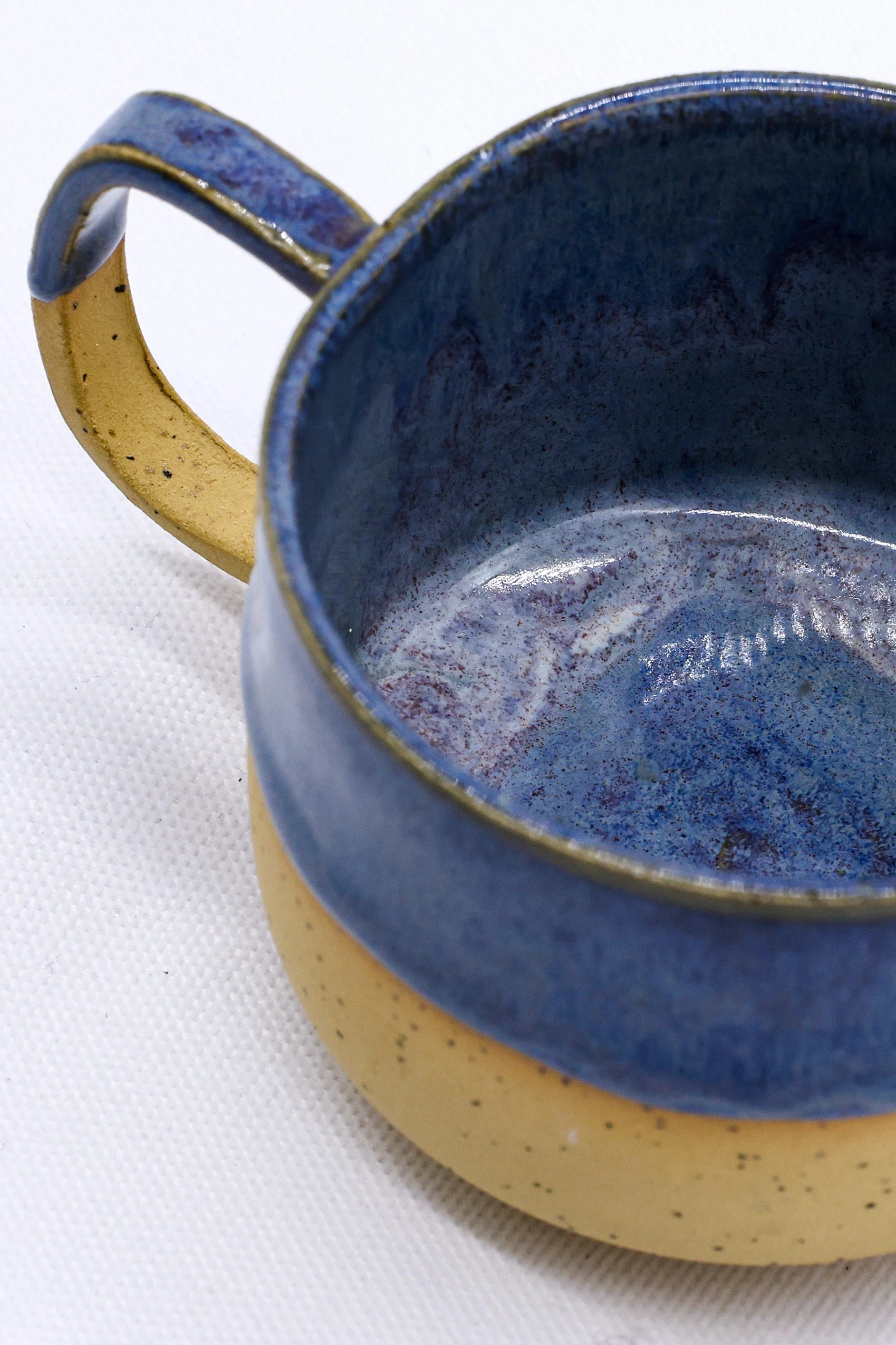 Bluvio Sienna Handmade Stoneware Ceramic Mug - Image 3