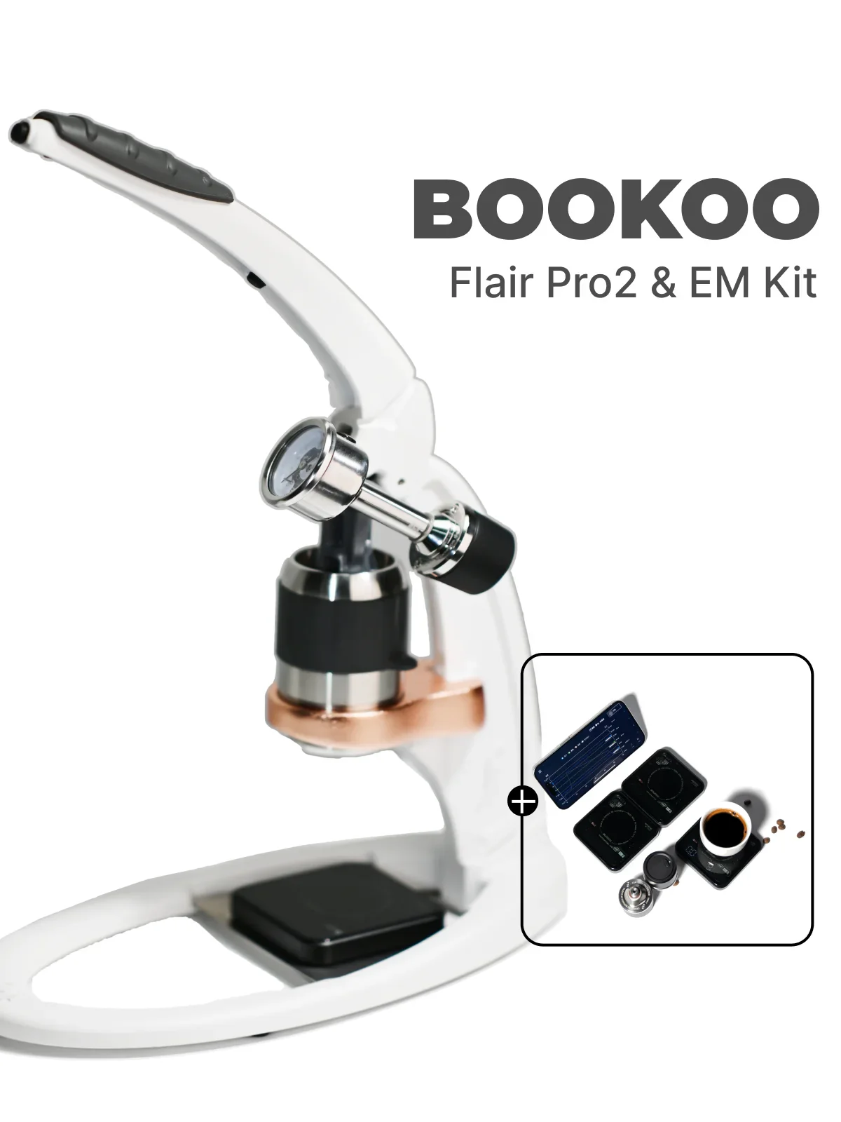 BooKoo Espresso Monitor - Bluetooth Pressure Transducer for E61 Flair58 - Image 10