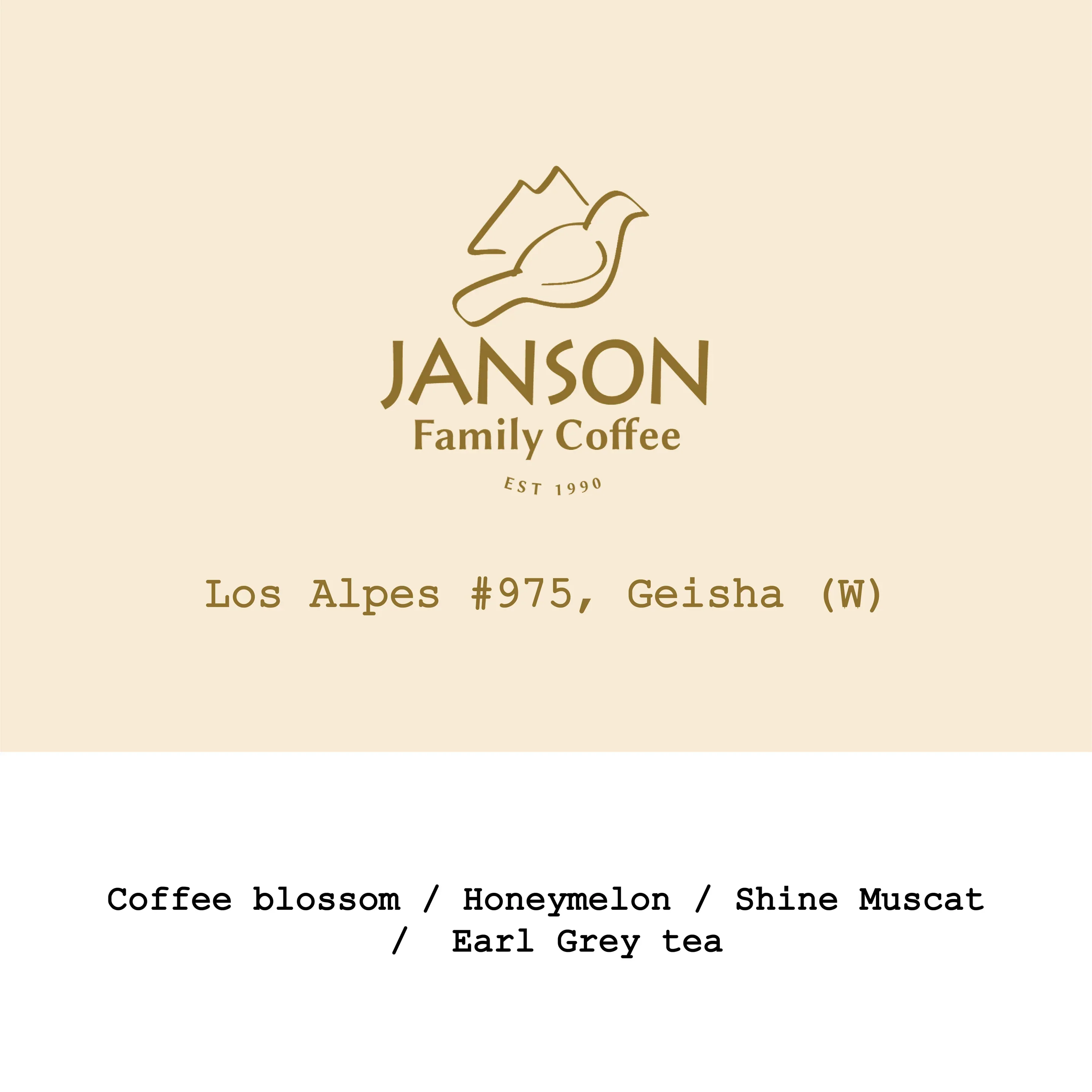Goût & Co - Panama, Janson Los Alpes, Gesha Washed Lot #975