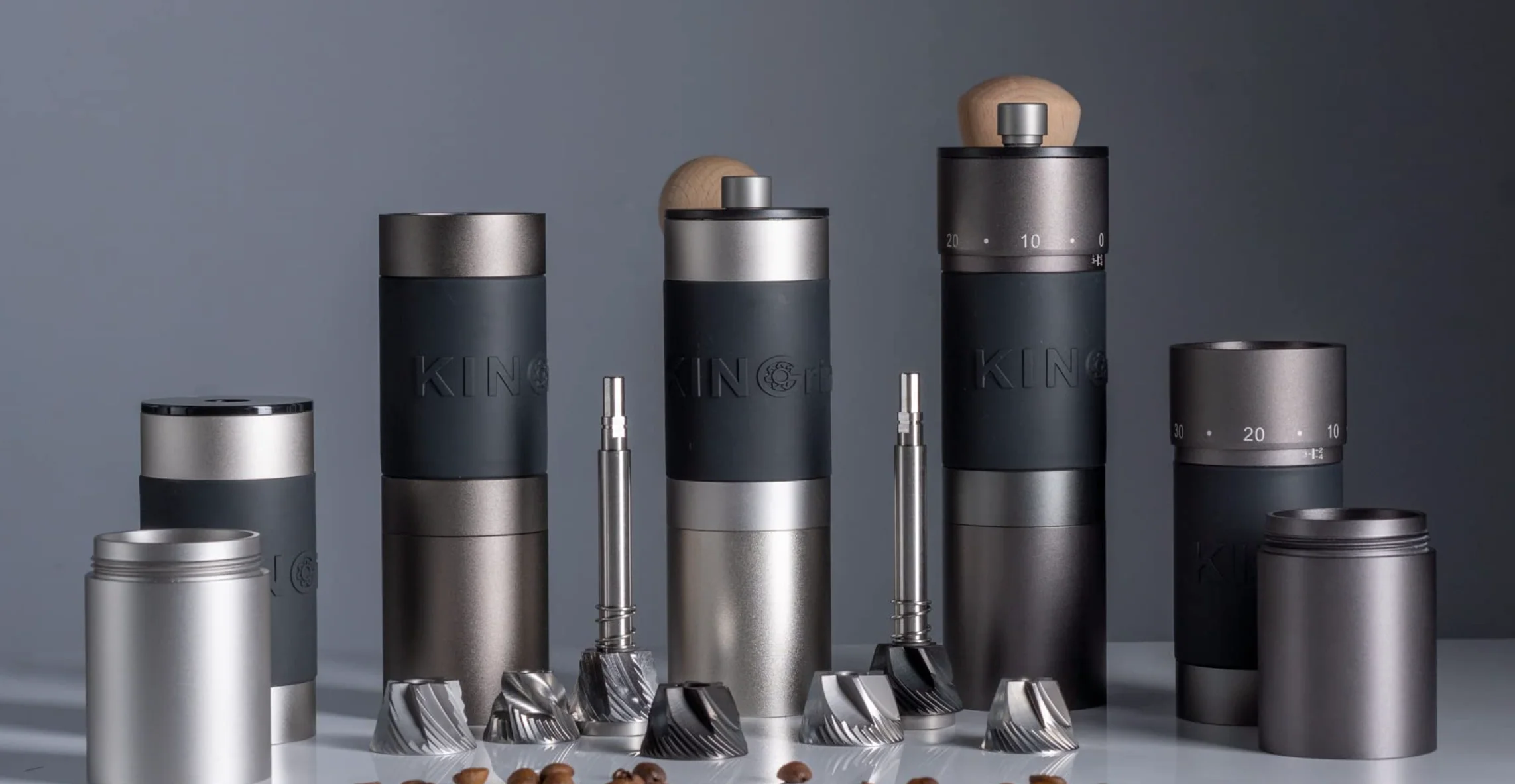 KINGrinder K6 Hand Coffee Grinder - Image 3