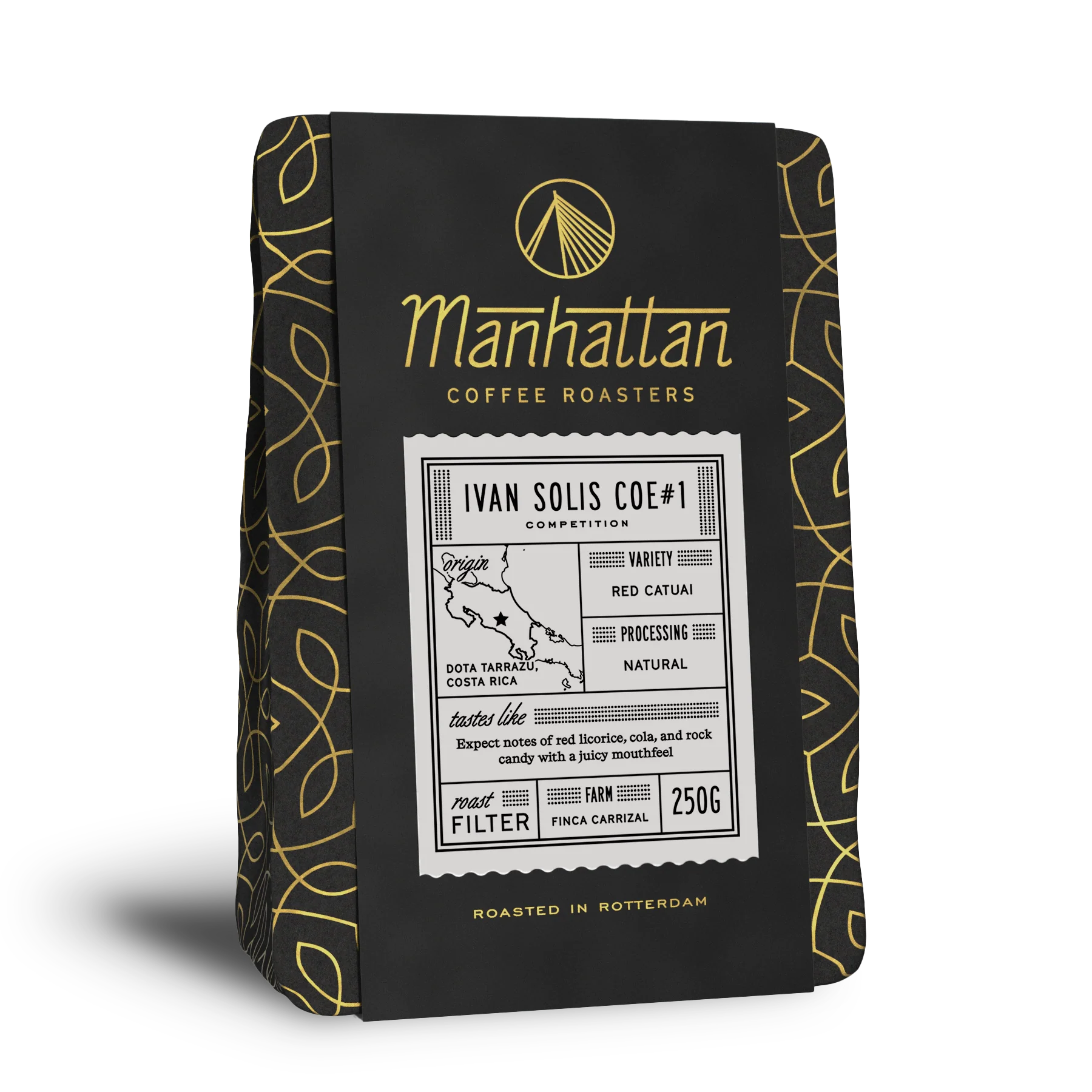 Manhattan Roasters - Ivan Solis COE#1  - Natural Red Catuai