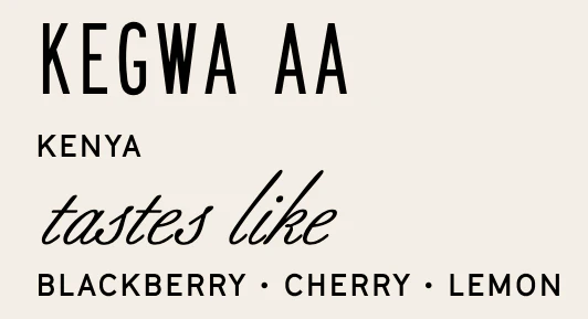 Manhattan Roasters - Kenya Kegwa AA - Image 3