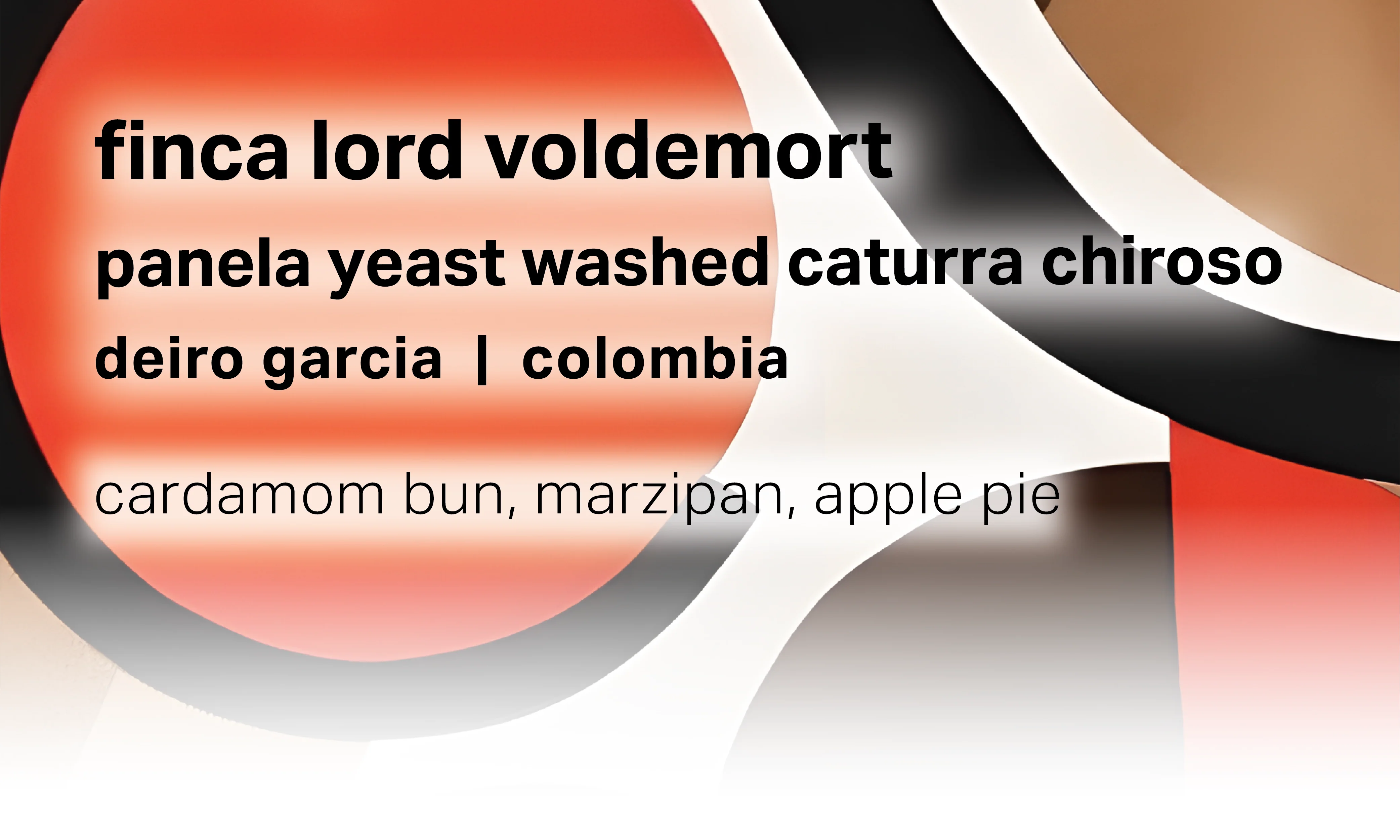 Moonwake Coffee Roasters - Deiro Garcia Finca Lord Voldemort - Panela Yeast Washed Caturra Chiroso | Colombia