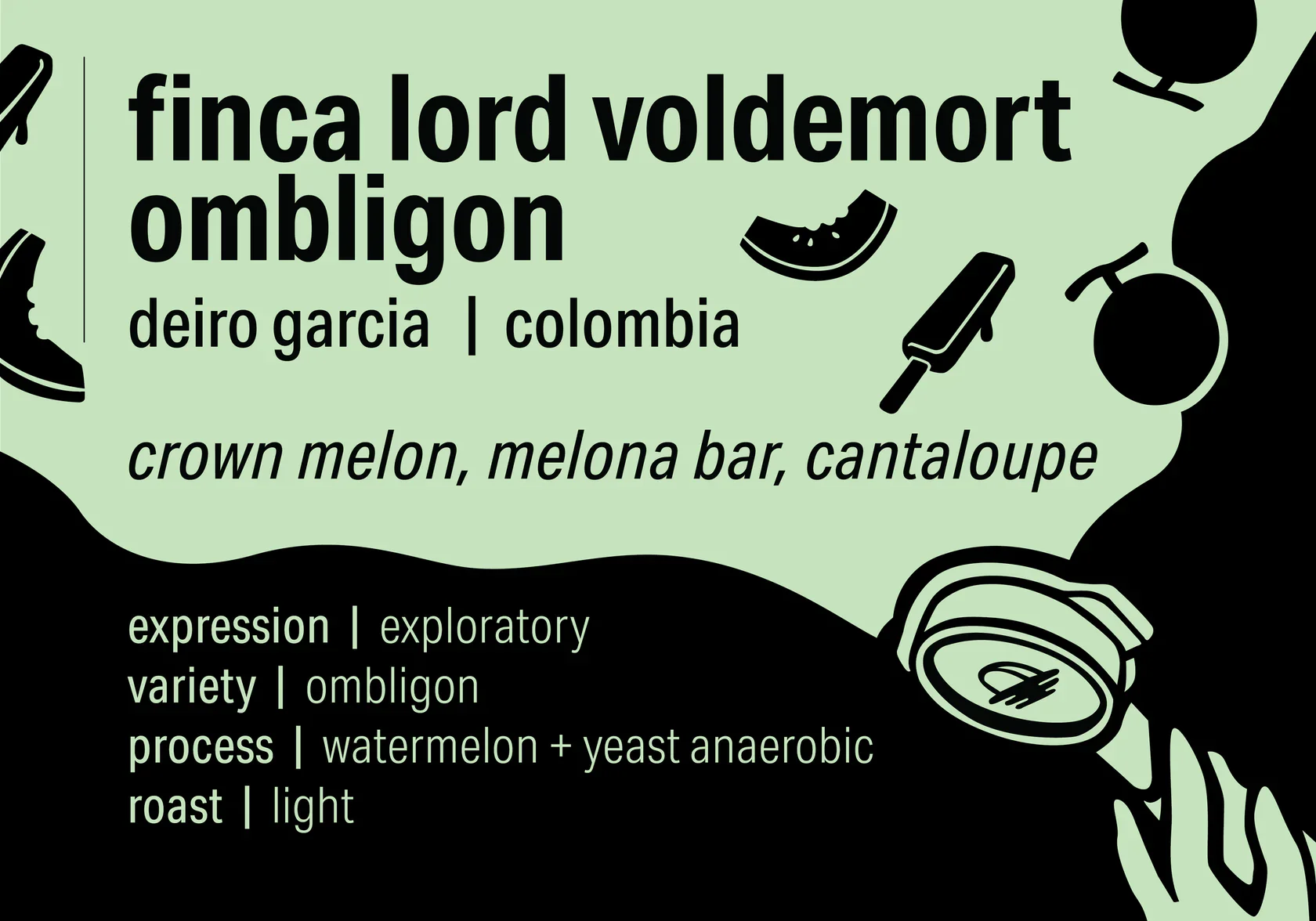Moonwake - Deiro Garcia, Finca Lord Voldemort - Yeast Inoculated Ombligon - Colombia
