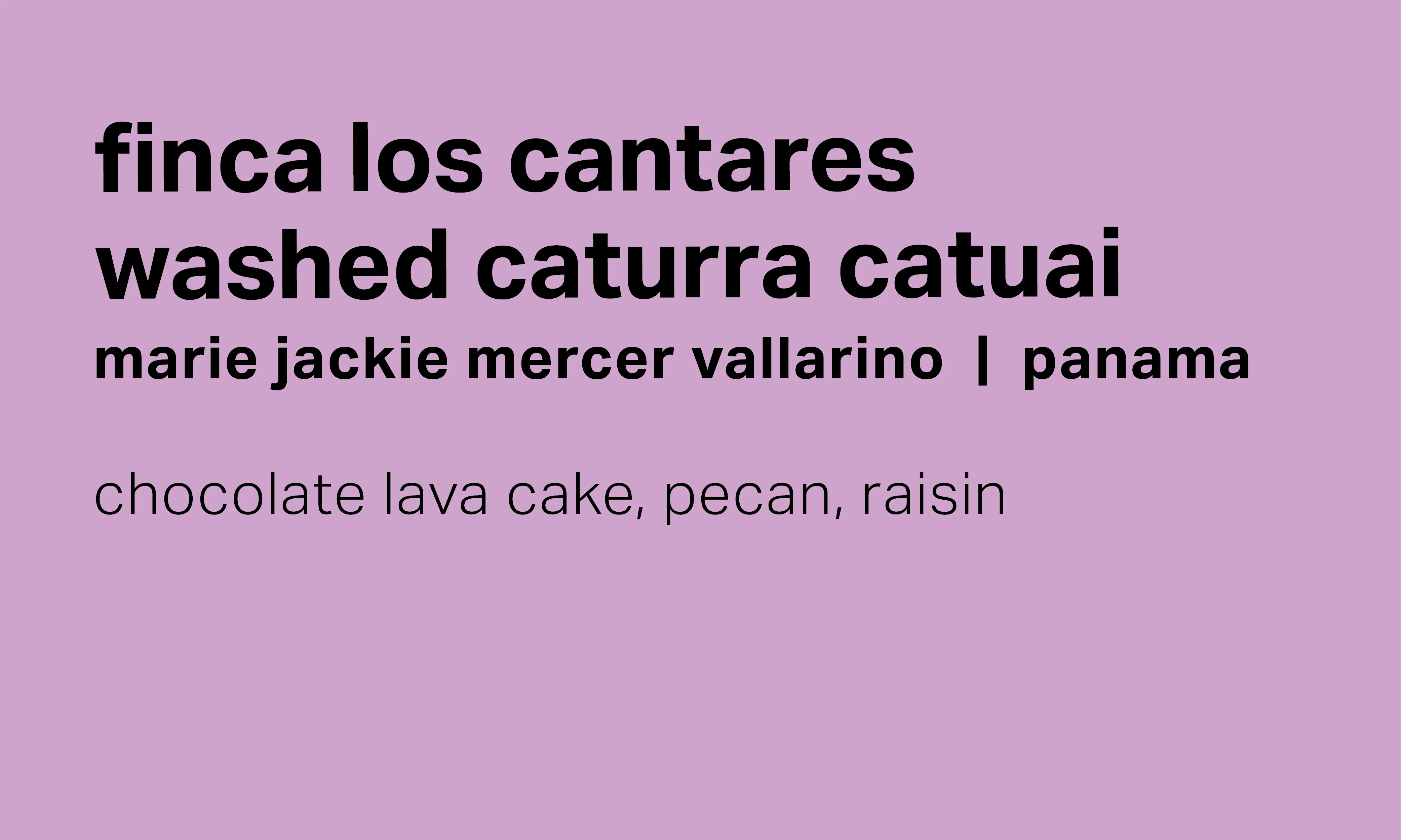 Moonwake Coffee Roasters - Finca Los Cantares - Washed Caturra Catuai | Panama
