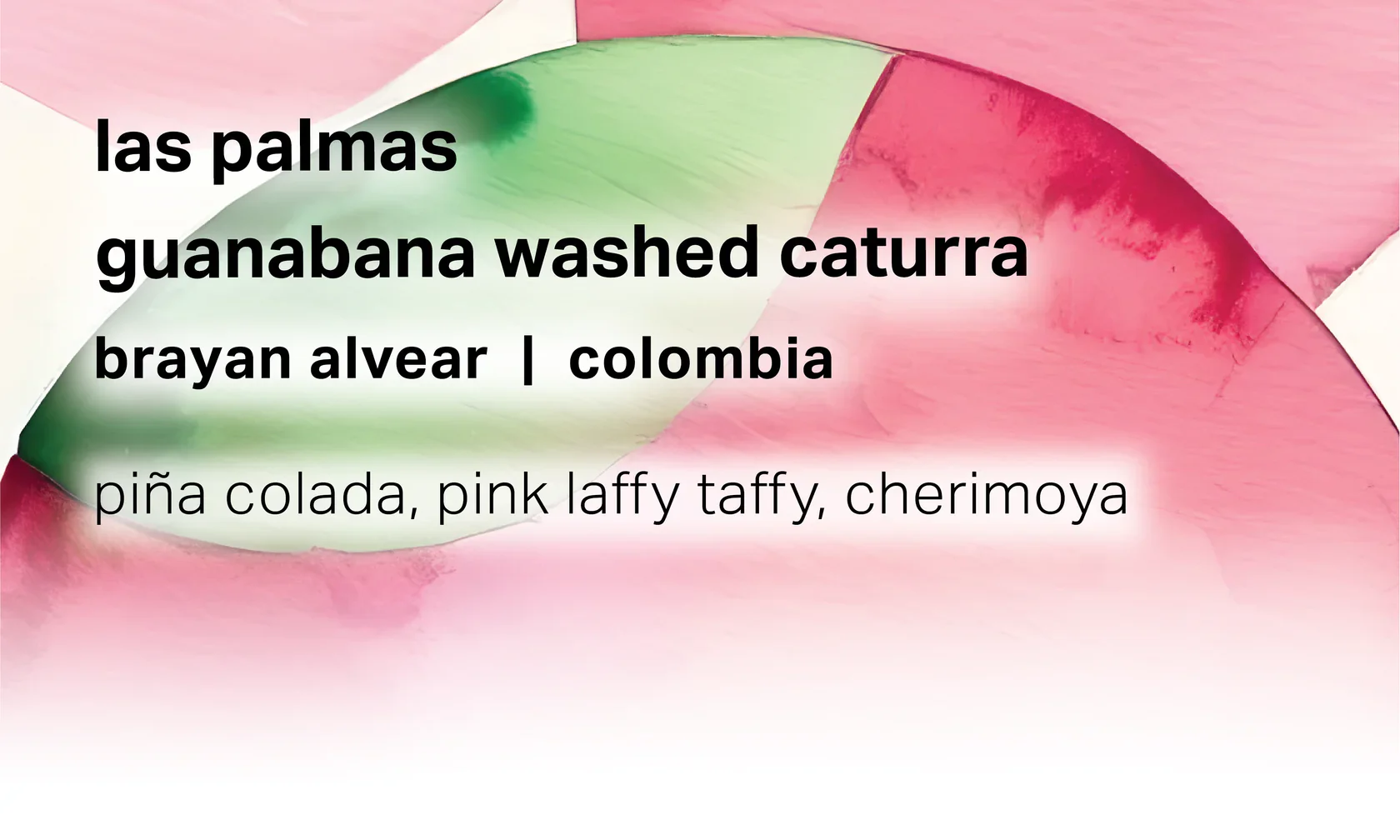 Moonwake - Las Palmas, Brayan Alvear - Guanabana Co-Ferment Washed Caturra - Colombia