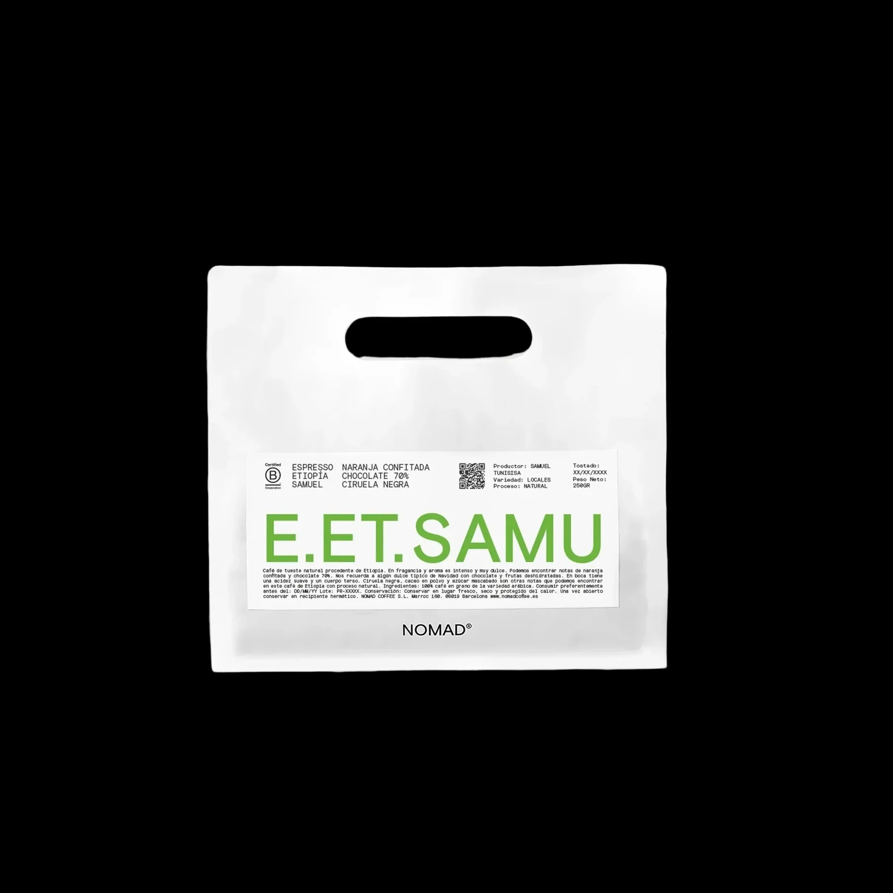 Nomad - Samuel Tunisisa - Natural Ethiopian Heirloom | Ethiopia