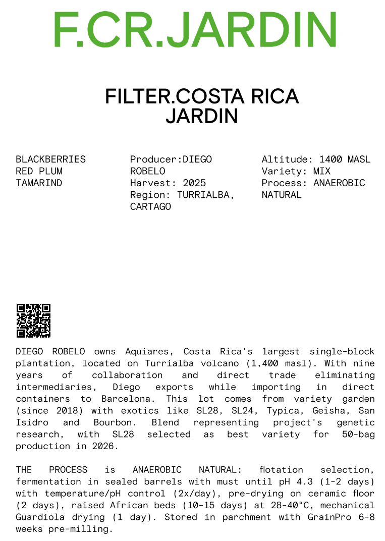 Nomad - Filter, Costa Rica - Jardin - Natural Anaerobic - Image 2