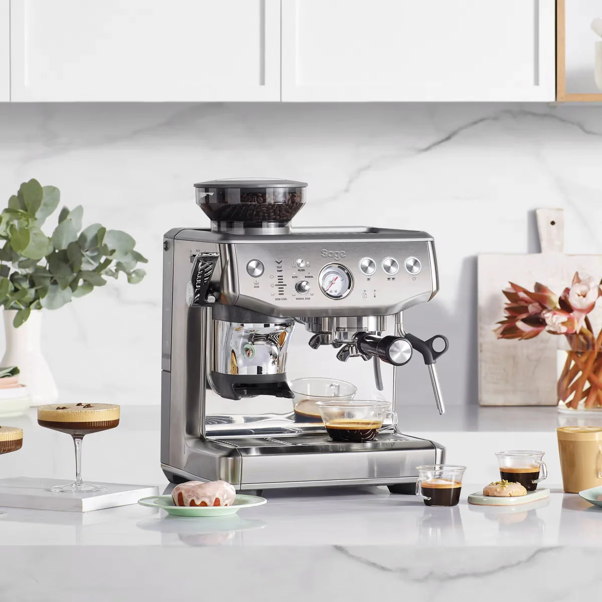 Sage Barista Express Impress Espresso Machine (Stainless Steel) - Image 14