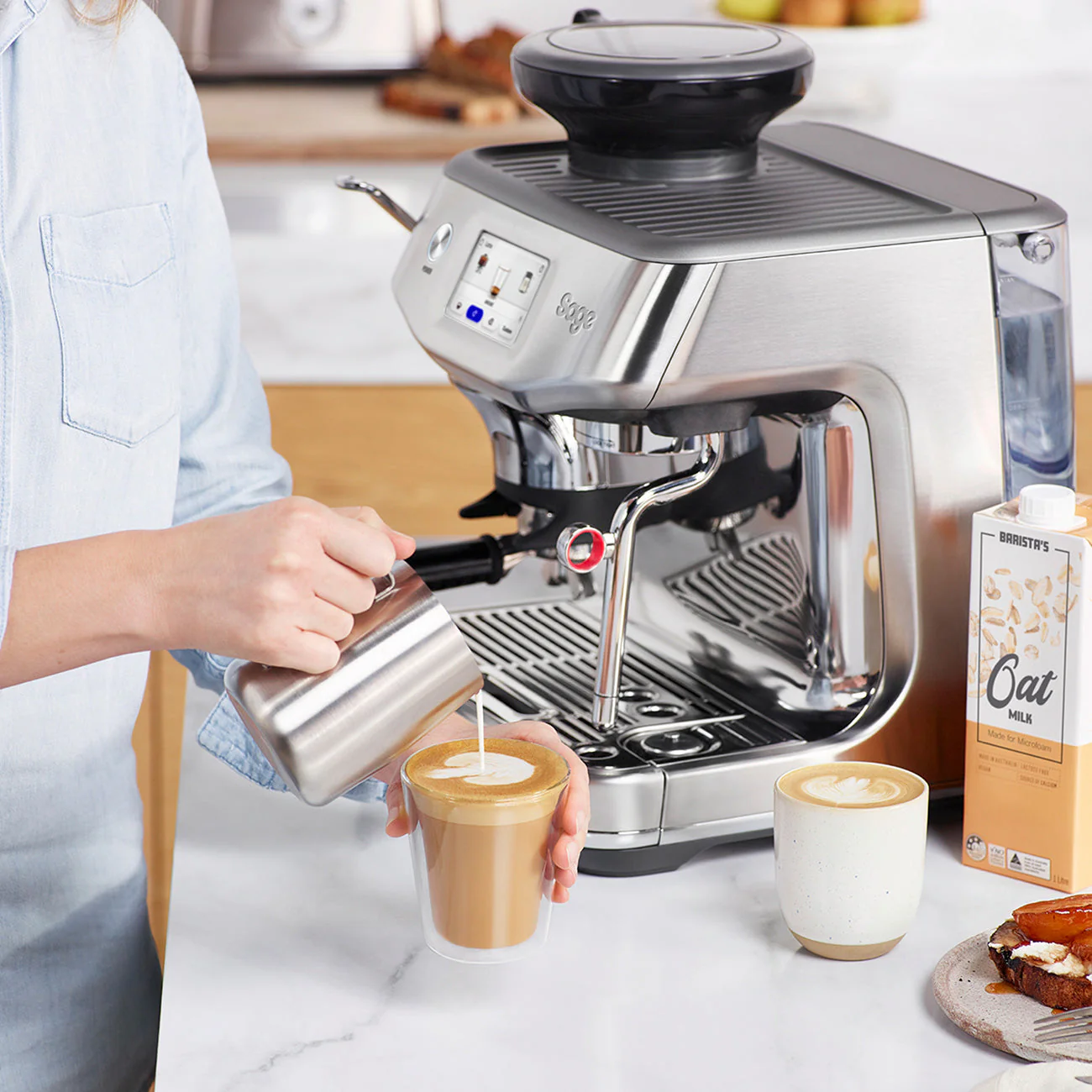 Sage Barista Touch Impress (Brushed Stainless Steel) - Image 6