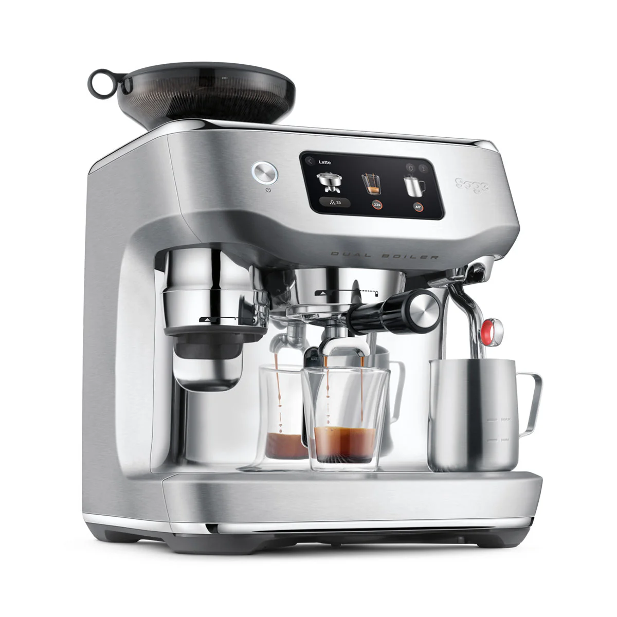 Sage The Oracle Dual Boiler Espresso Machine (Stainless Steel) - Image 10