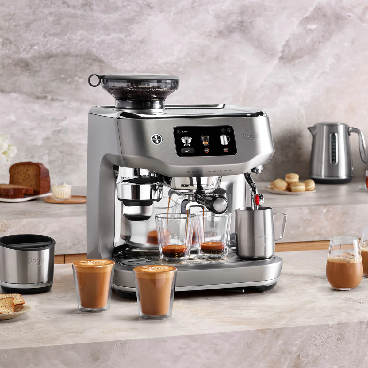Sage The Oracle Dual Boiler Espresso Machine (Stainless Steel) - Image 3