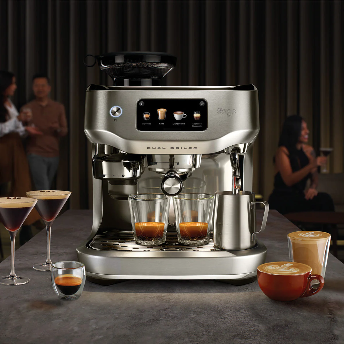 Sage The Oracle Dual Boiler Espresso Machine (Stainless Steel) - Image 4