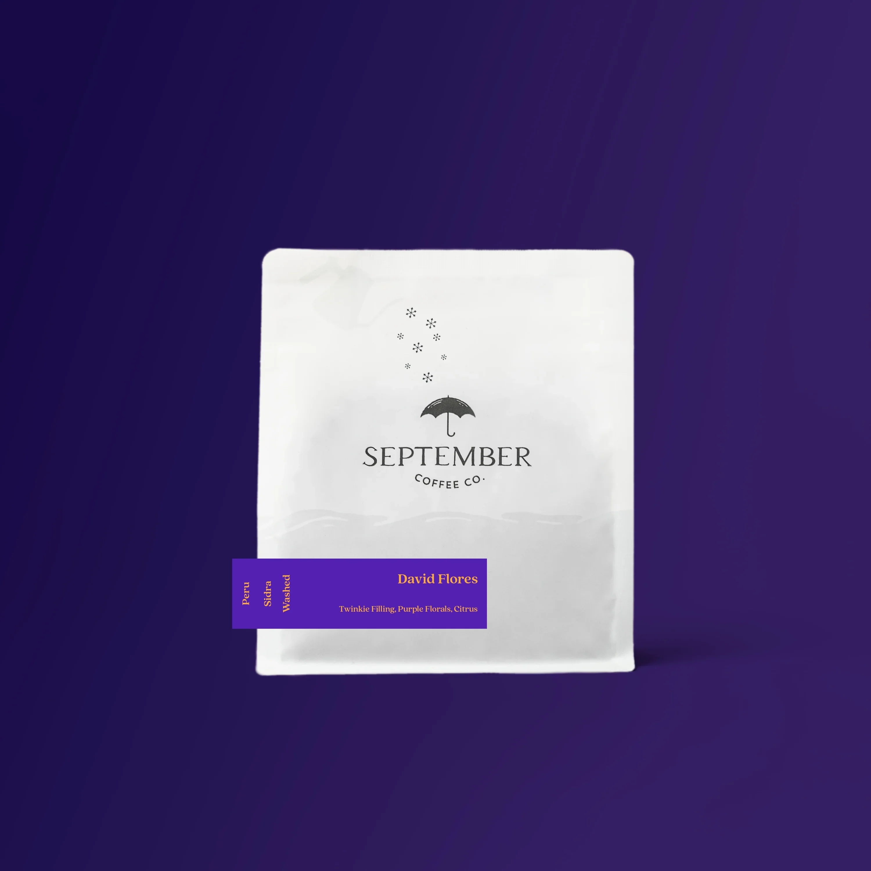 September - David Flores, Washed Sidra | Peru