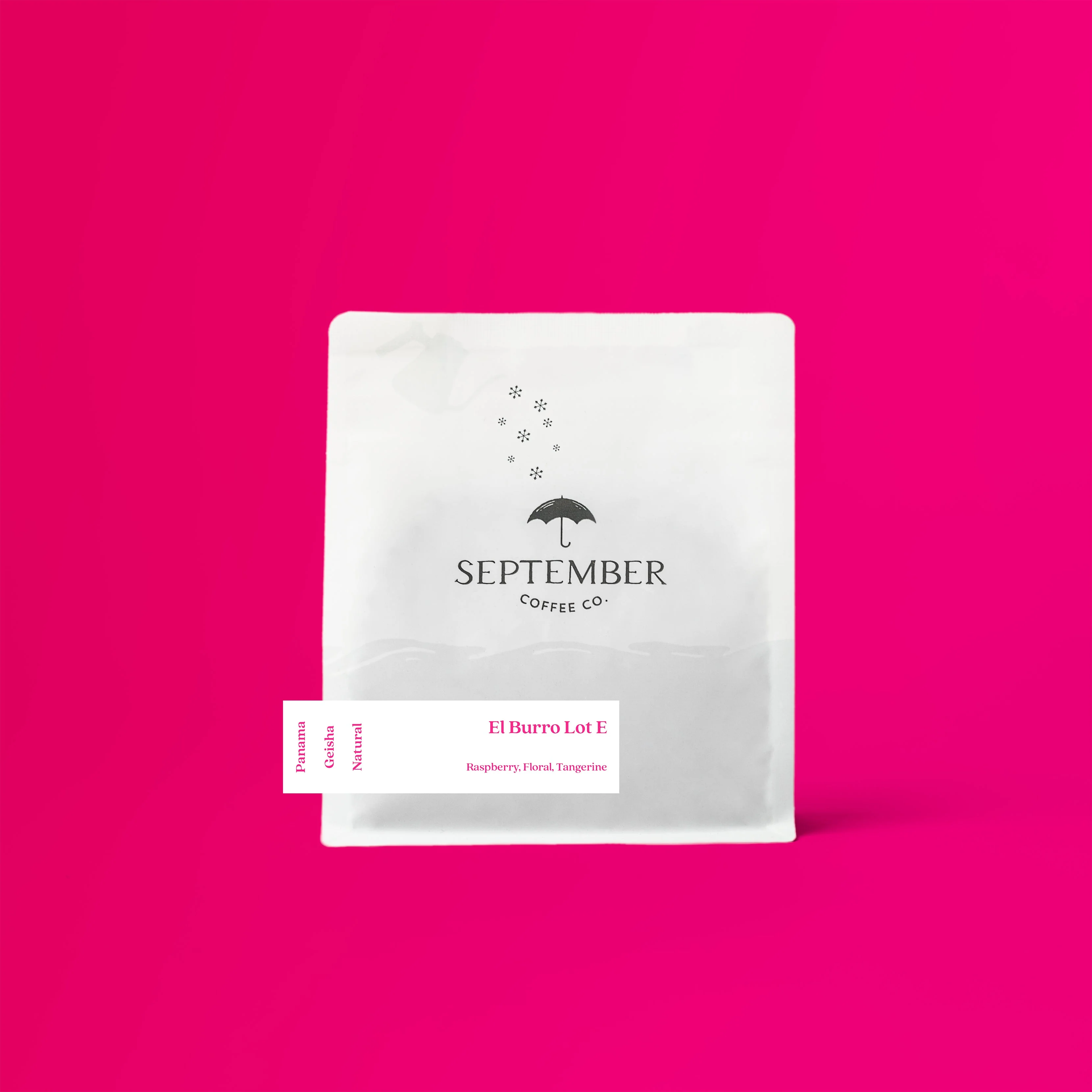 September Coffee Co. - El Burro Lot E, Natural Geisha | Panama