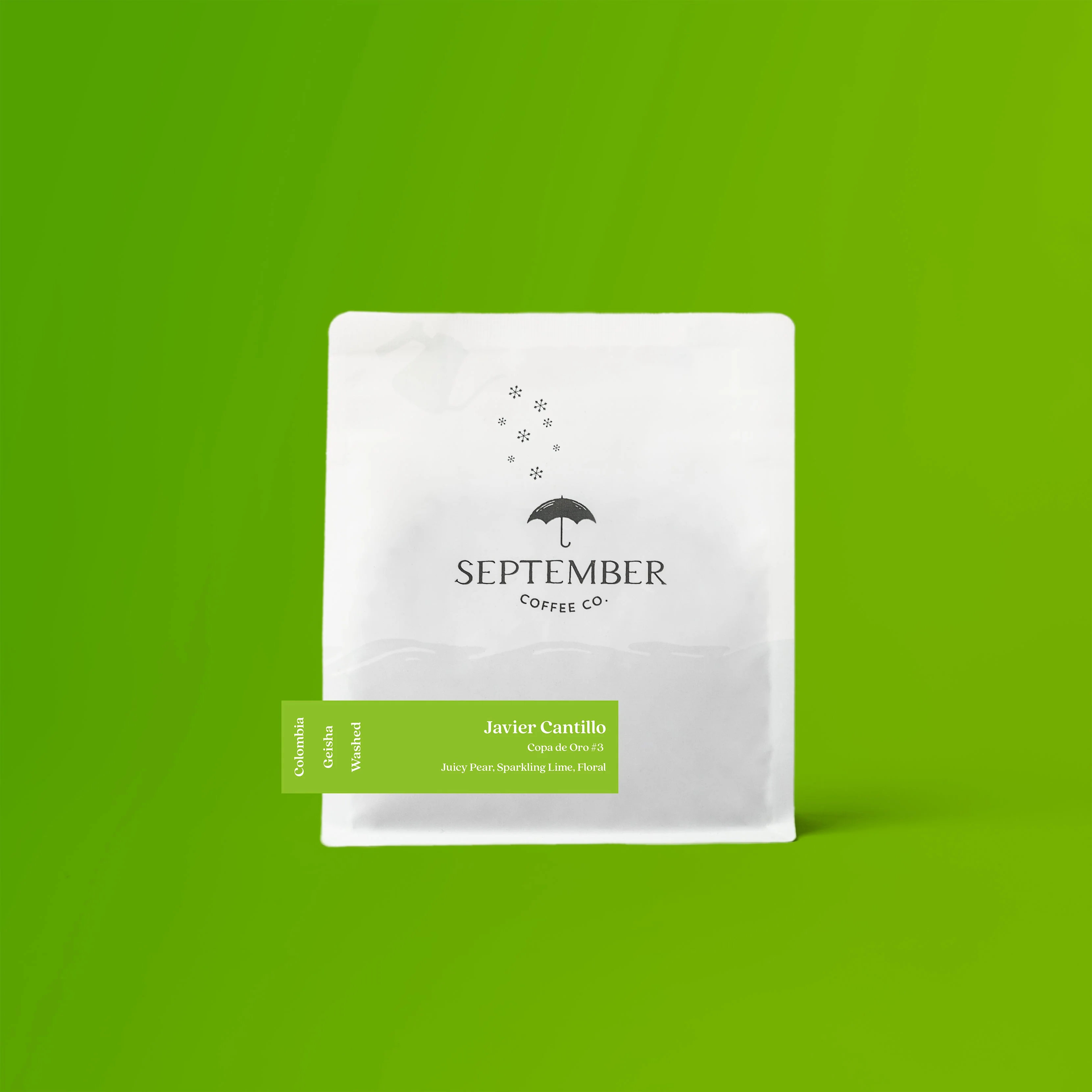 September Coffee Co. - Javier Cantillo, Copa de Oro - Washed Geisha | Colombia