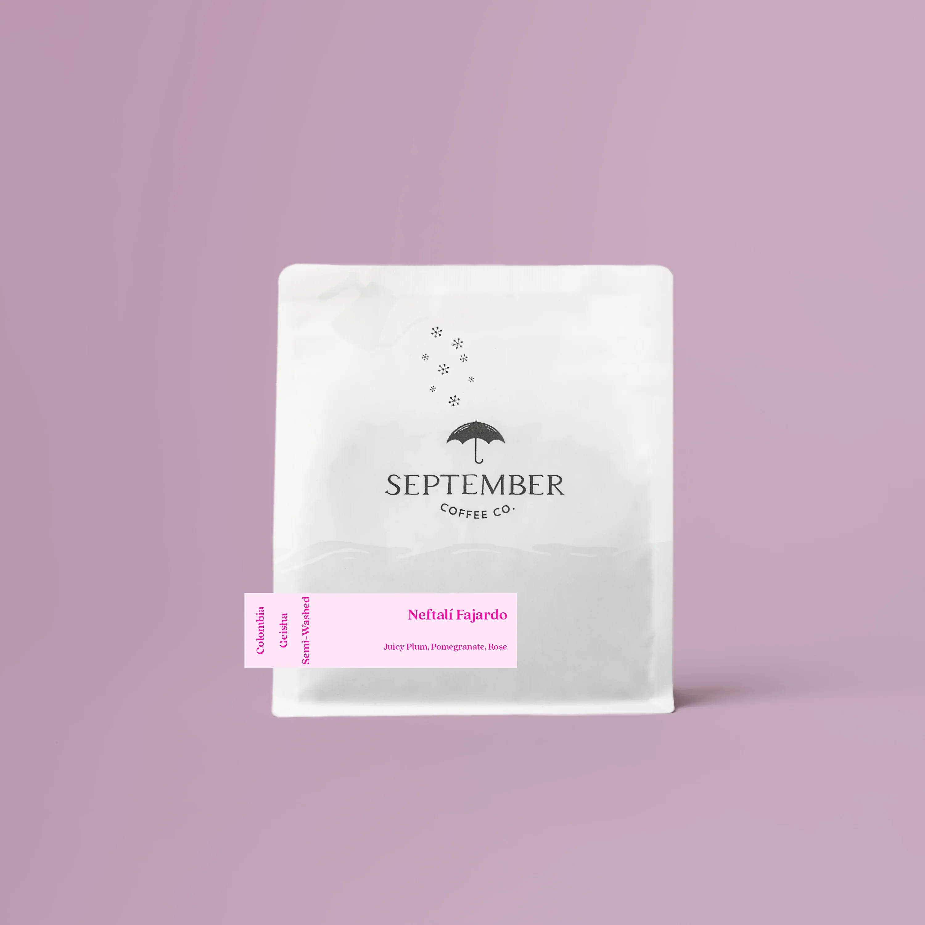 September Coffee Co. - Neftalí Fajardo - Semi-Washed Gesha | Colombia