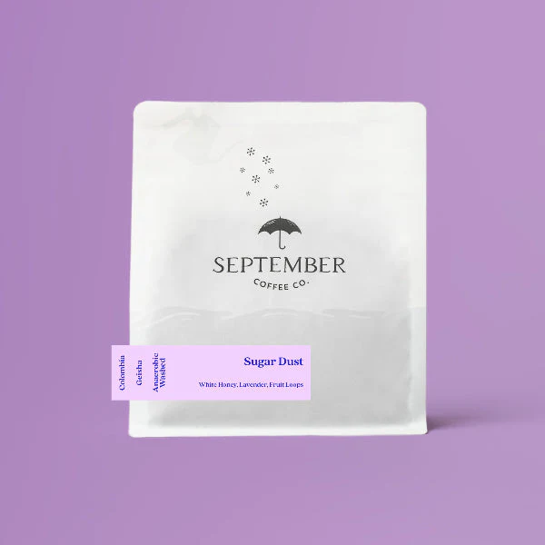 September Coffee Co. - Sugar Dust - Anaerobic Washed Gesha | Colombia
