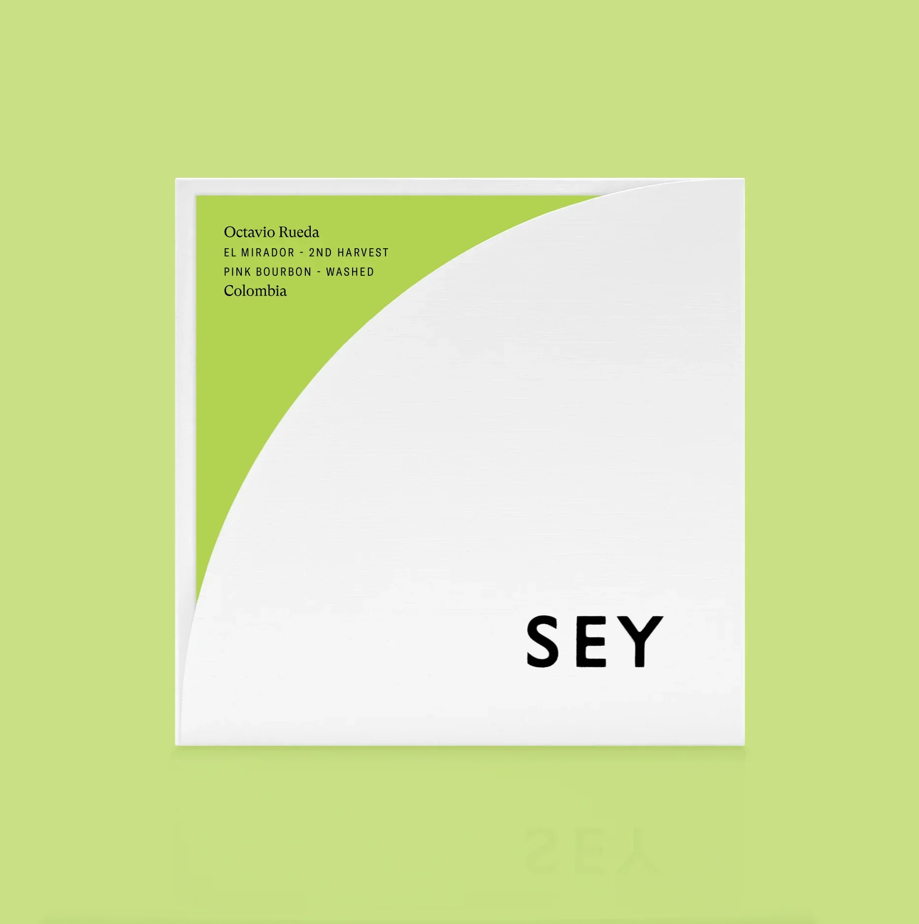 SEY - Octavio Rueda, Washed Pink Bourbon 2nd Harvest | Colombia