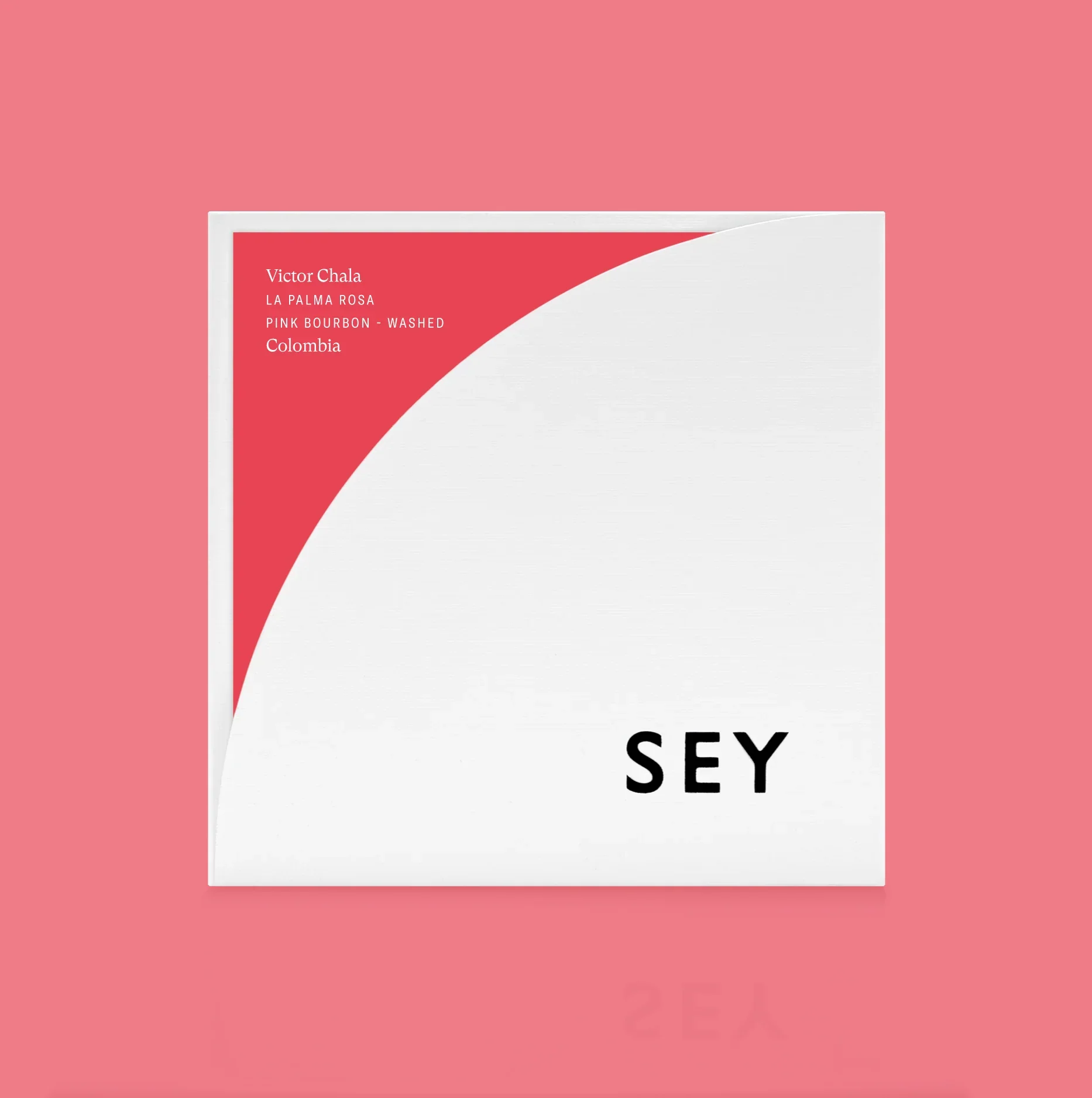 SEY - Victor Chala - La Palma Rosa Washed Pink Bourbon | Colombia