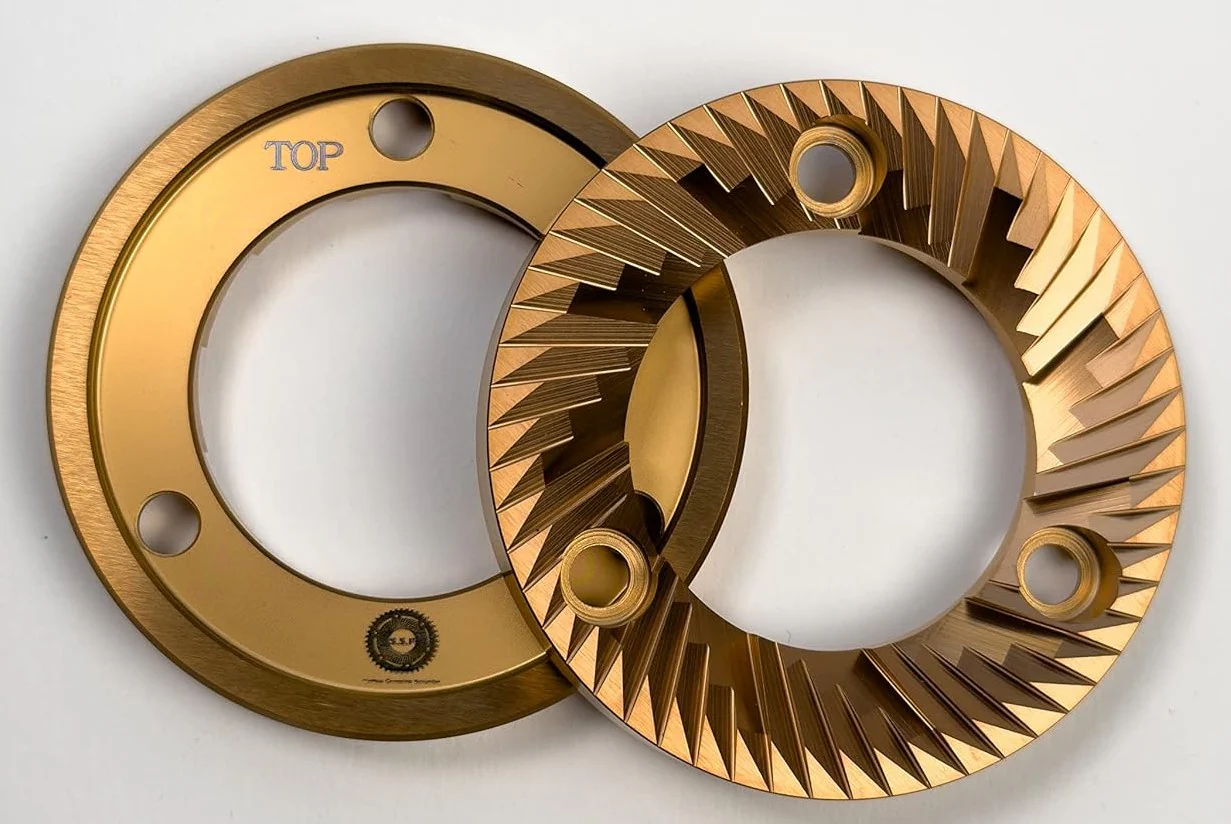 SSP High Uniformity (65mm, Red Speed) Flat Burrs for Mahlkonig EK65S/K30 - Image 3