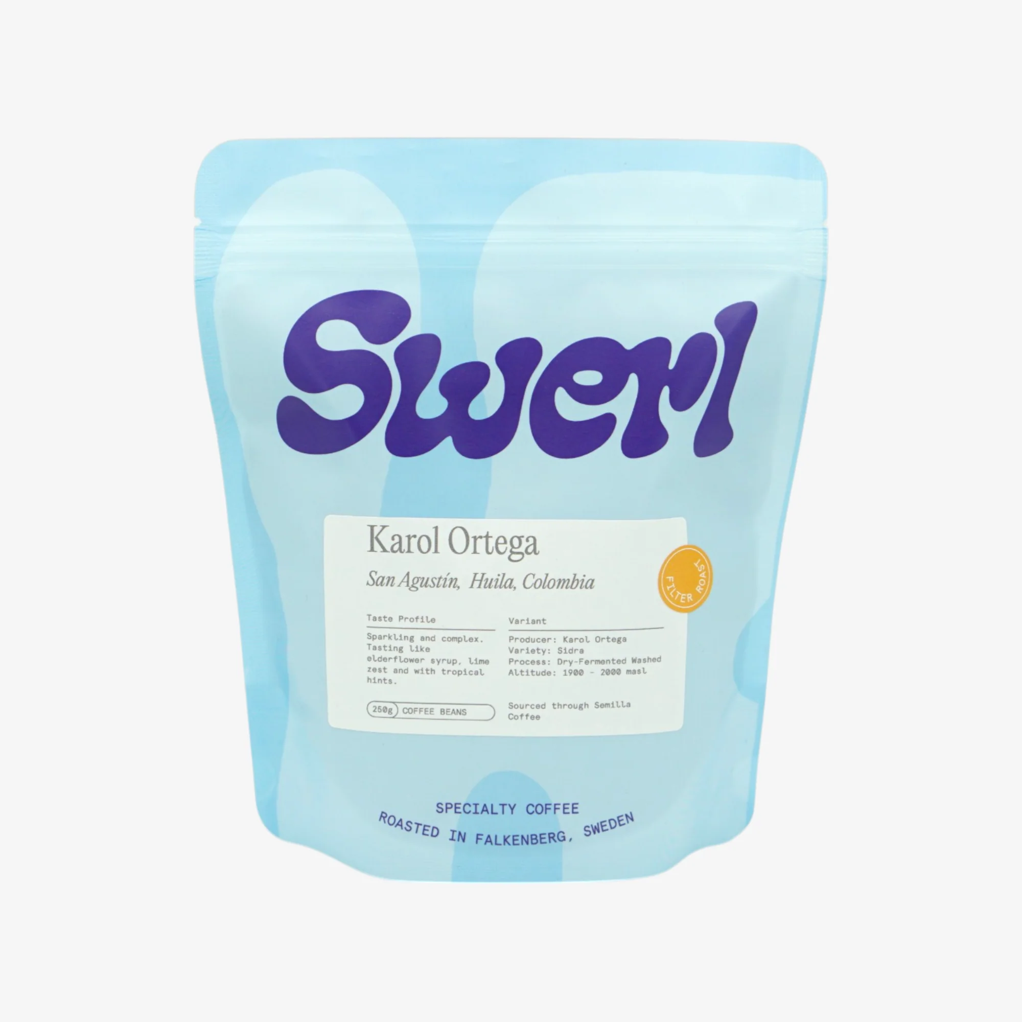 Swerl - Karol Ortega - Sidra, Dry-Fermented Washed | Colombia