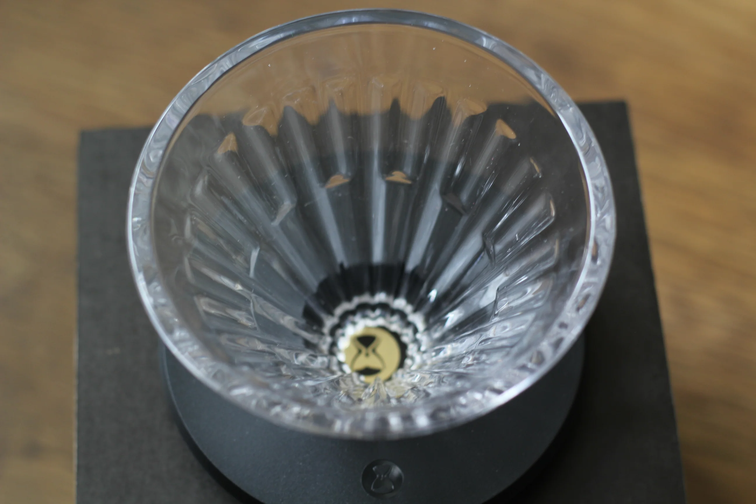 Timemore Crystal Glass V60 Dripper - Black - Image 3